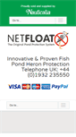 Mobile Screenshot of netfloat.co.uk